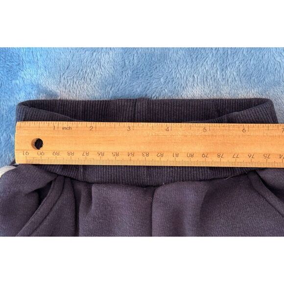 Lola & The Boys Varsity Patch Sweatshirt & Jogger Set in Navy Blue Toddler 2T - Picture 8 of 15